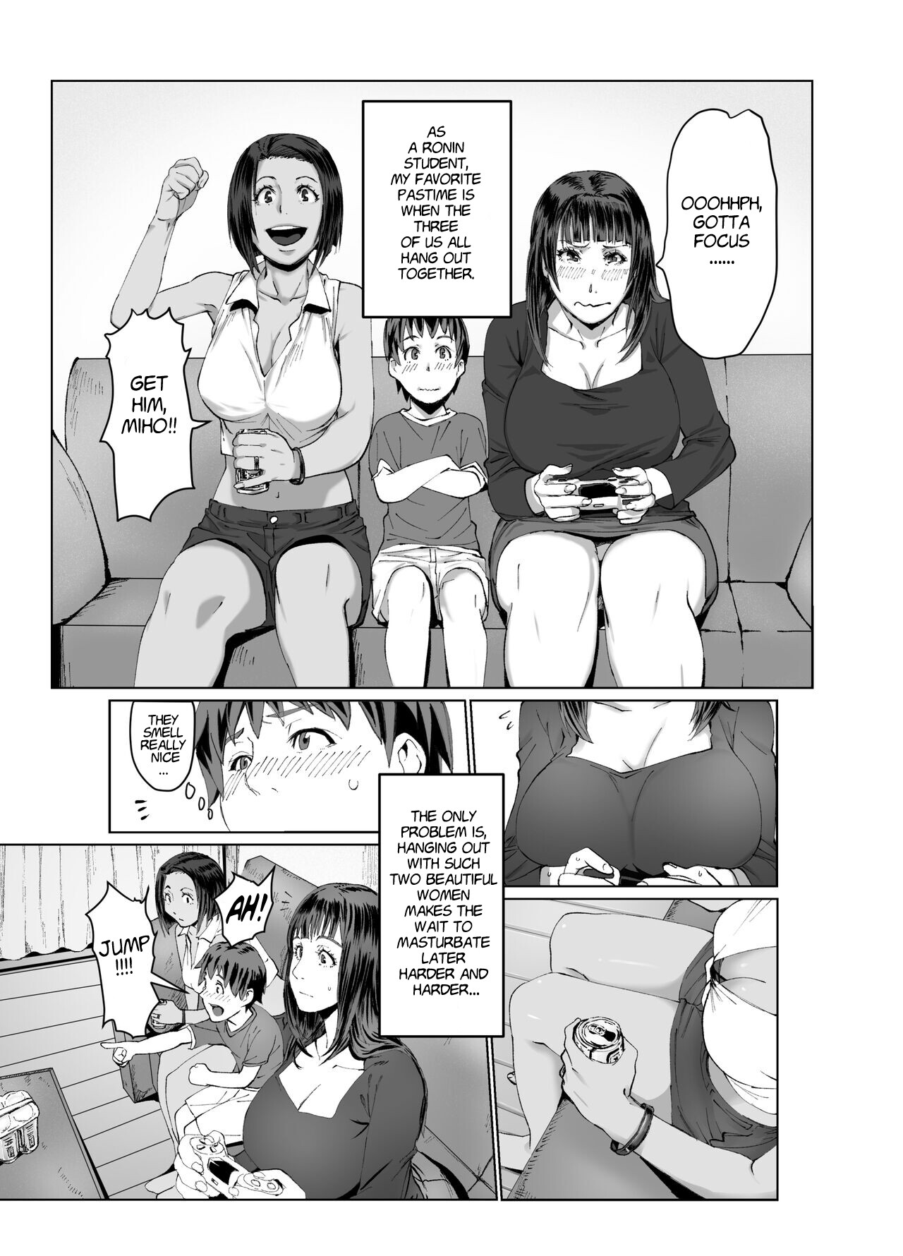Hentai Manga Comic-Hitozuma Max! My Wife is a Game & Sex Friend-Read-9